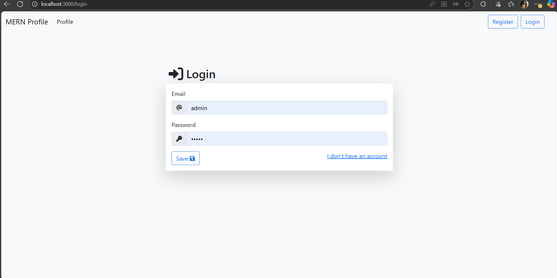 MERN Auth System - screenshot 1