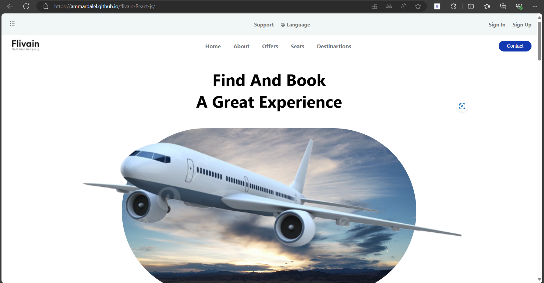 Travel Agency Website - screenshot 1